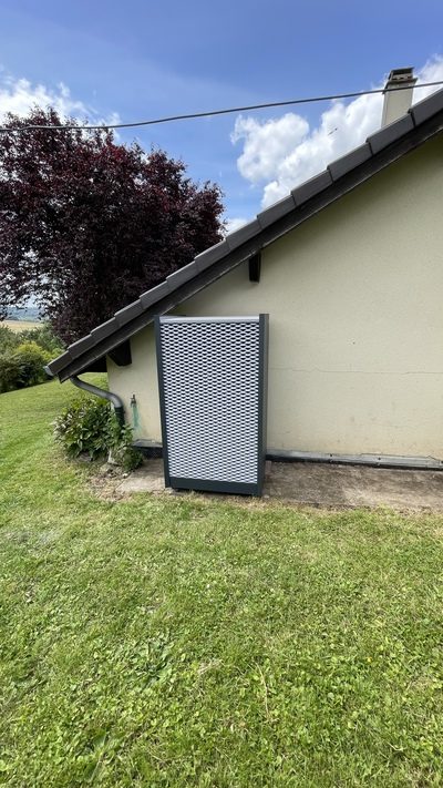 Remplacement d'une vielle pompe à chaleur à Nancy.