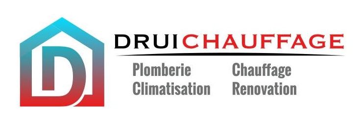 Logo Drui chauffage expert plomberie, chauffage, climatisation, rénovation à Nancy et Metz